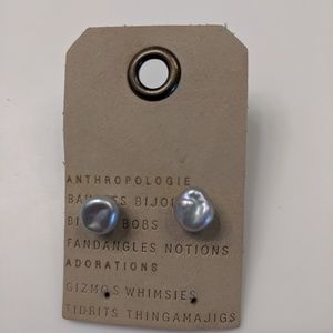 Anthropologie pearl earrings
